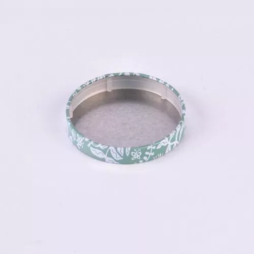 パーソナライズされたプリントティンキャンドルジャーリッド