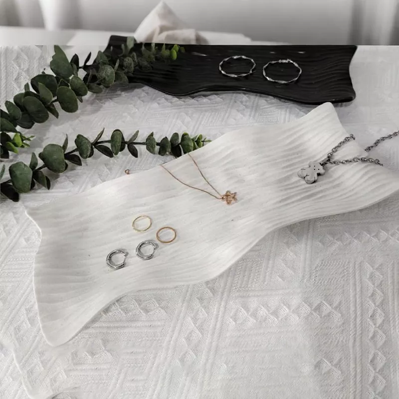 セラミックラグジュアリービンテージジュエリートレイ セラミックラグジュアリービンテージジュエリートレイ