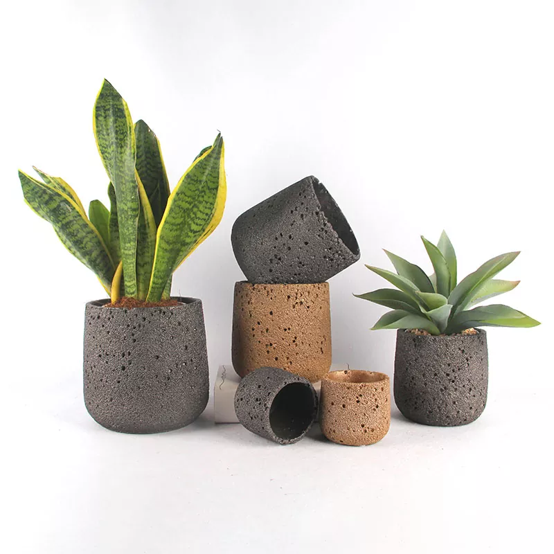 クラシックストーンウェアプランターポット