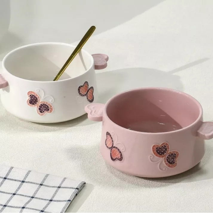 食器洗い機安全な手描きのセラミックボウル 食器洗い機安全な手描きのセラミックボウル