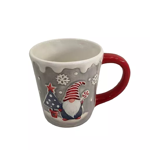 面白いクリスマスエルフセラミックマグ