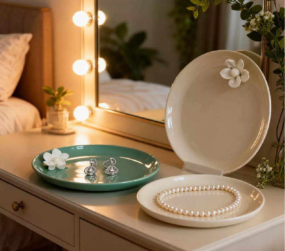 ミニマリストインスタセラミックジュエリーディッシュ