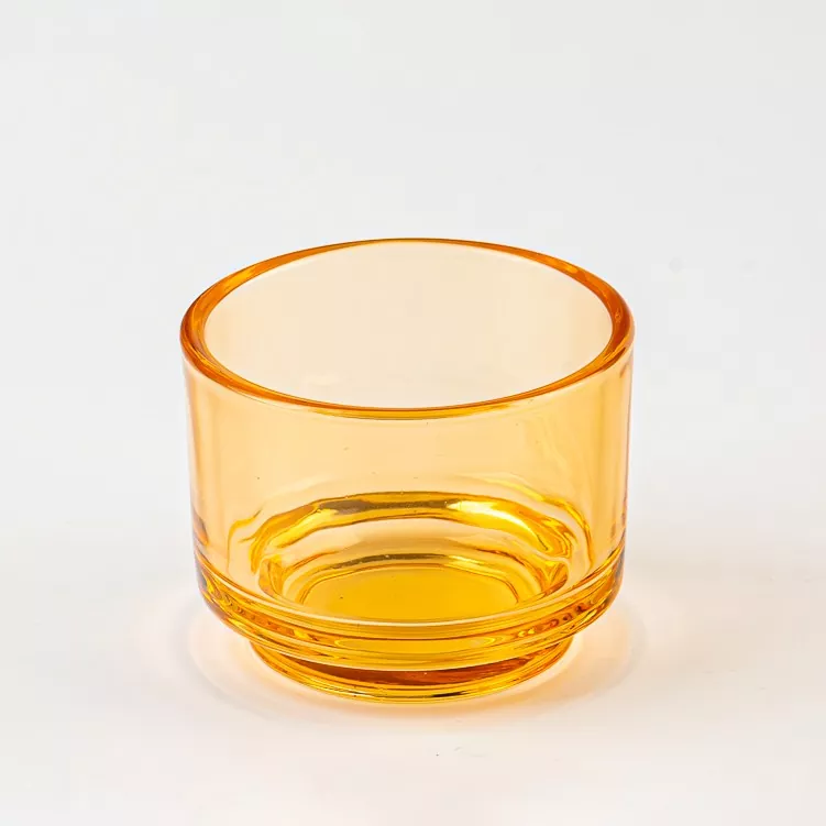 丸いガラスキャンドルホルダー