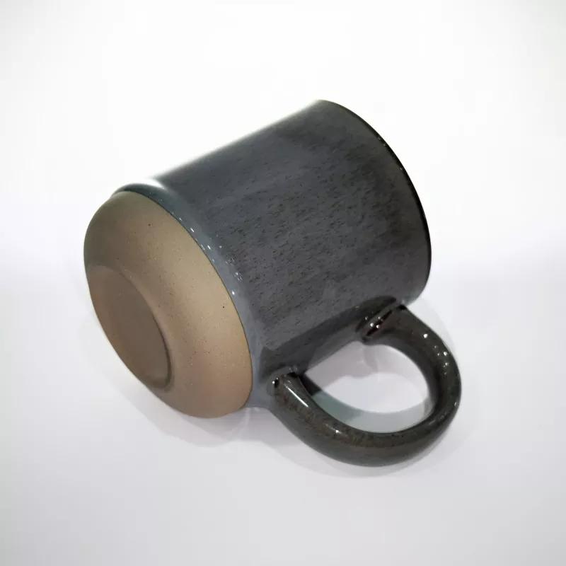 シンプルモダンセラミックトラベルグレーマグ